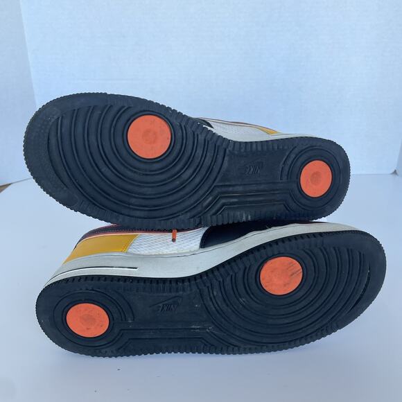 Nike Air Force 1 Low Sneakers Size 9 Sunburst 2019 CK9282-100 EXCELLENT - Picture 7 of 7